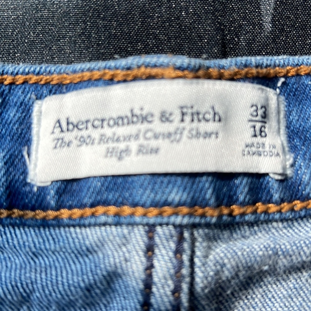 Abercrombie Shorts, 90s relaxed cutoff short, High Rise - Picture 3 of 3